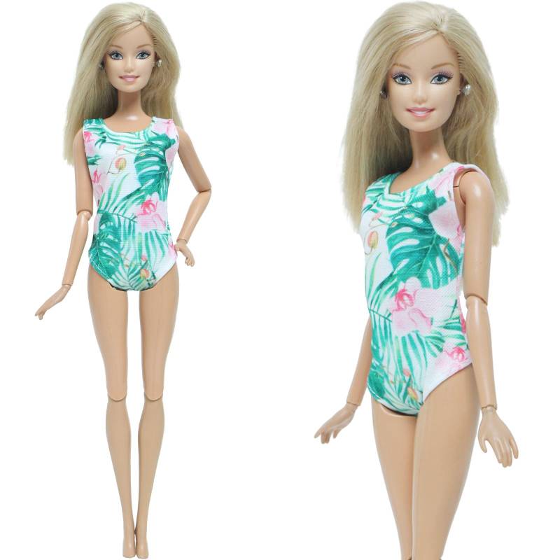 Puppe Bikini 1/6 Puppen Badeanzüge Strand Bademode Kleidung für Barbie Puppe Mädchen Spielzeug von Joom DACH