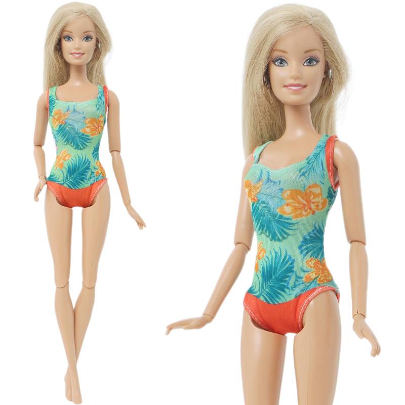 Puppe Bikini 1/6 Puppen Badeanzüge Strand Bademode Kleidung für Barbie Puppe Mädchen Spielzeug von Joom DACH
