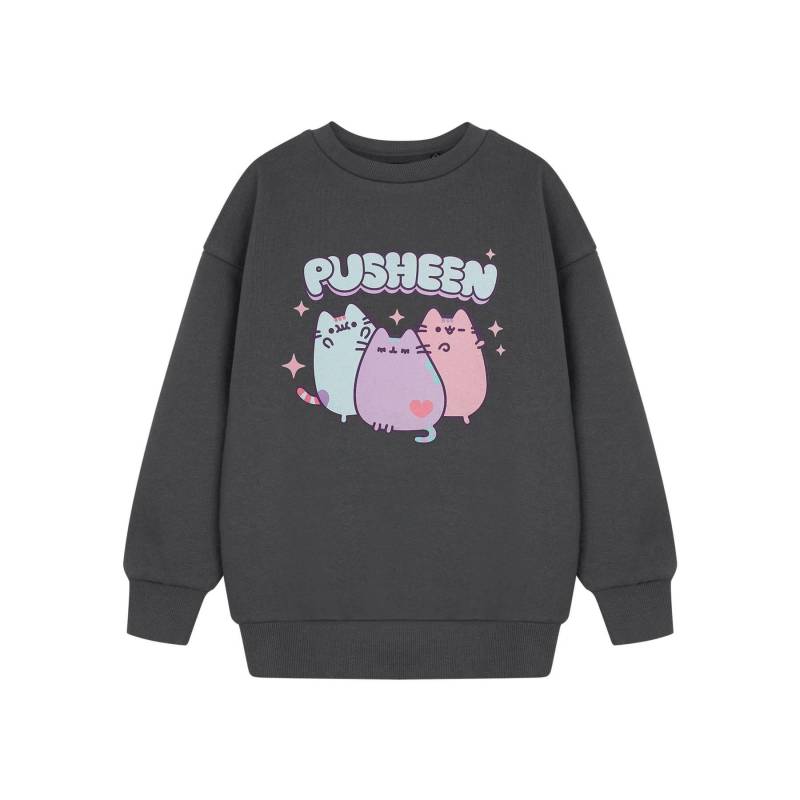 Pusheen Mädchen Pastell Sweatshirt 9-10 Years grau von Joom DACH
