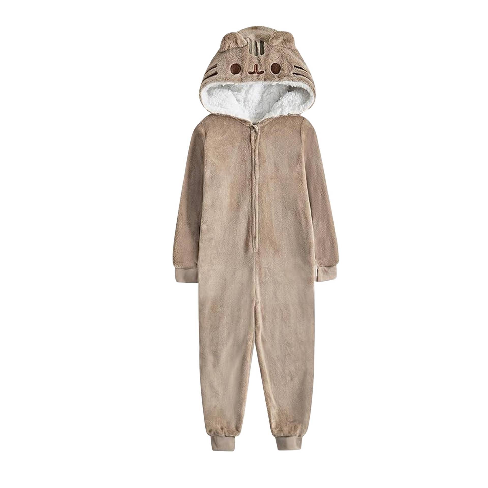 Pusheen Schlafanzug mit 3D-Ohren für Mädchen 9-10 Years braun Pusheen Schlafanzug mit 3D-Ohren für Mädchen 9-10 Years braun von Joom DACH