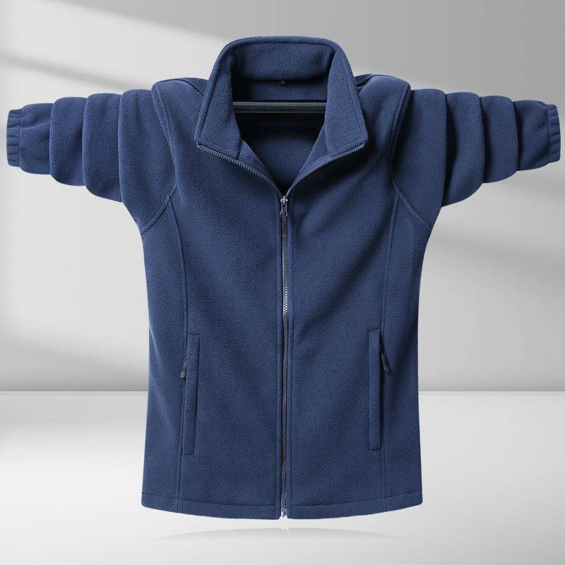 QICED Fleece Herren Herbst Winter Fleece Einfarbig Jacke Reißverschluss Oben Dicker Mantel Wintermantel XXXXXXL QICED Fleece Herren Herbst Winter Fleece Einfarbig Jacke Reißverschluss Oben Dicker Mantel Wintermantel XXXXXXL von Joom DACH