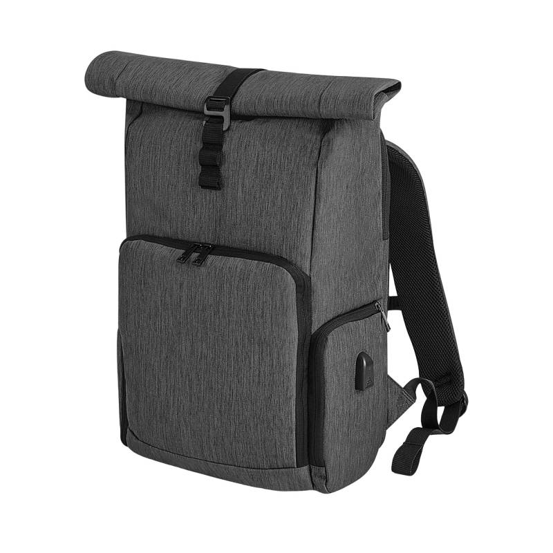 Quadra Q-tech Charge Roll-Up-Wanderrucksack One Size schwarz von Joom DACH