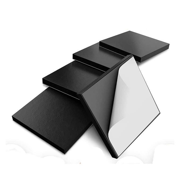Quadratische Magnetfolie Selbstklebend Schwarz Magnete Gummi Flexibel Klein Klebrige Magnete Aufkleber DIY Basteln Kühlschrank Deko square-20PCS von Joom DACH