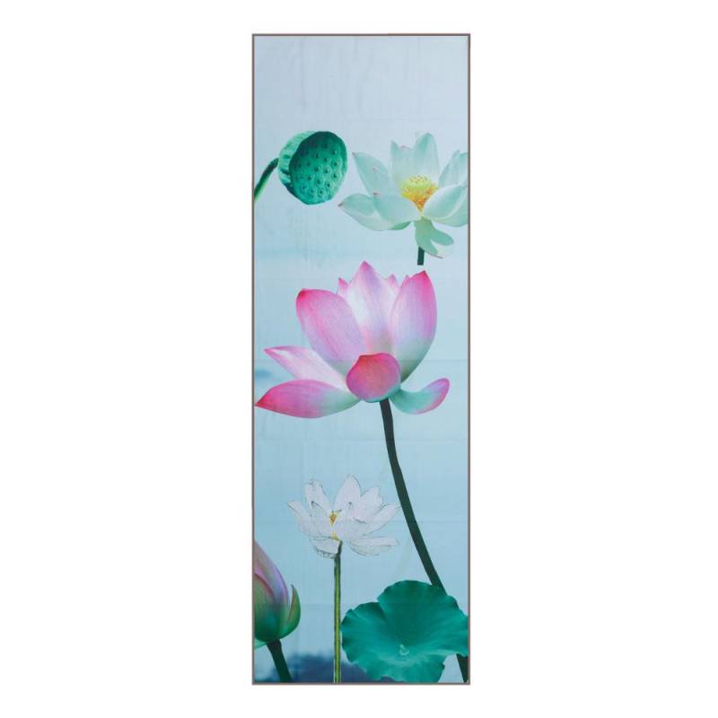 Qucik Dry rutschfeste, faltbare Yoga-Handtuch-Fitnessdecke mit Aufdruck auf der Yogamatte von Joom DACH