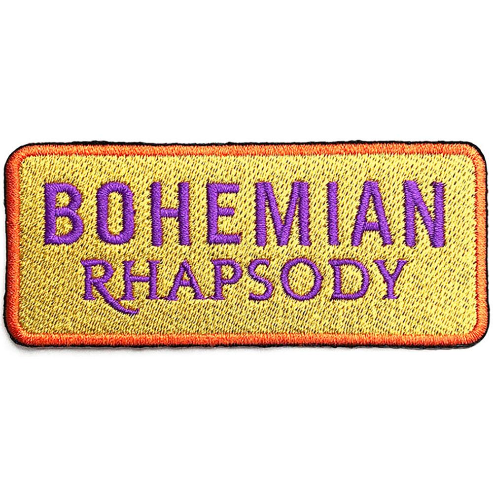 Queen Bohemian Rhapsody Gewebter Aufnäher zum Aufbügeln One Size violett/gold Queen Bohemian Rhapsody Gewebter Aufnäher zum Aufbügeln One Size violett/gold von Joom DACH