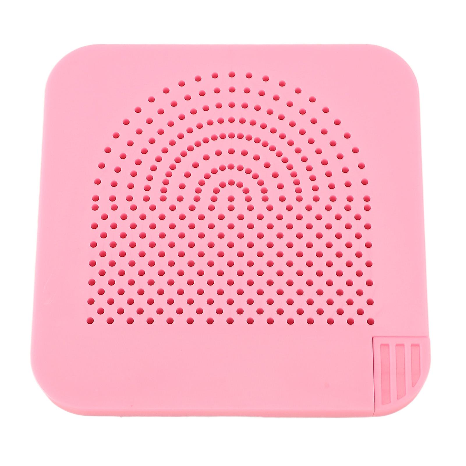 Quilling-Anleitungsbrett mit Aufbewahrungsschublade und 20 Stück Stecknadeln Papierstreifen-Wickelscheibe zur Herstellung von Kunsthandwerk rosa von Joom DACH