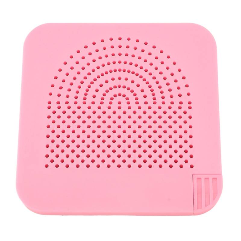 Quilling-Anleitungsbrett mit Aufbewahrungsschublade und 20 Stück Stecknadeln Papierstreifen-Wickelscheibe zur Herstellung von Kunsthandwerk rosa von Joom DACH