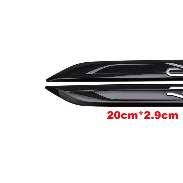 R Logo Stil Auto Seite Kotflügel Messer Aufkleber Abzeichen Körper Aufkleber Für Golf Tiguan Touareg CC Polo Passat Jetta MK4 MK5 MK7 silber R Logo Stil Auto Seite Kotflügel Messer Aufkleber Abzeichen Körper Aufkleber Für Golf Tiguan Touareg CC Polo Passat Jetta MK4 MK5 MK7 silber von Joom DACH