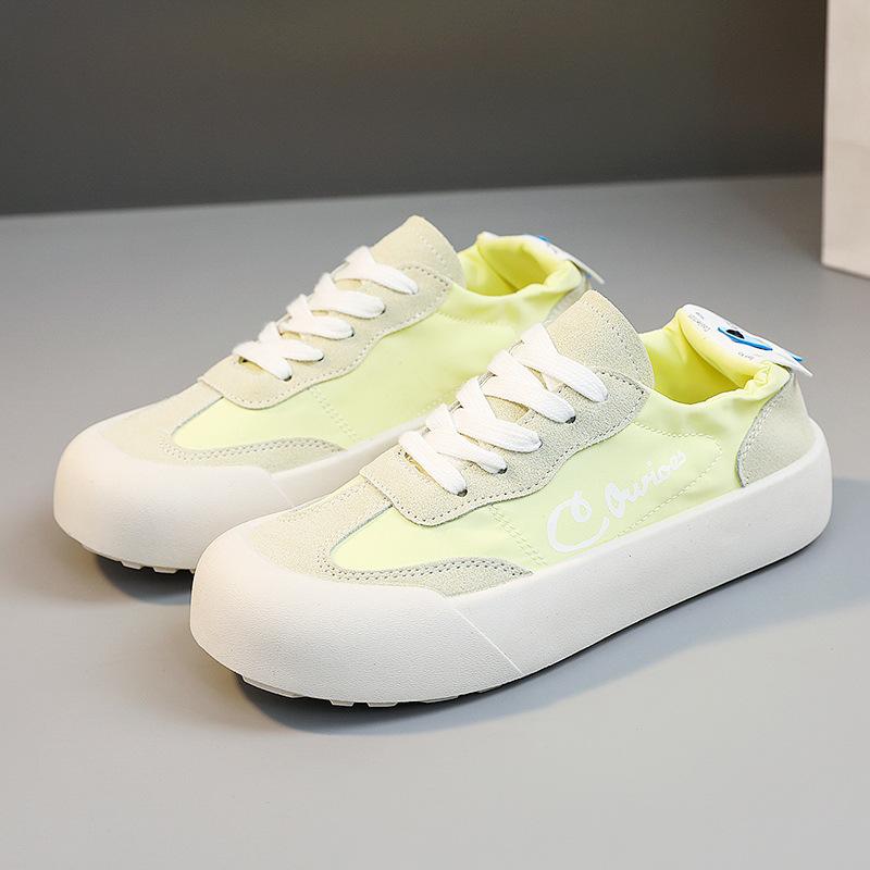 R618 Neue Tuch Casual frauen Schuhe Sommer Modische Atmungs Plattform Erhöhte Einfach Tragen Schuhe Student Reine Farbe Alle-passenden 40 von Joom DACH