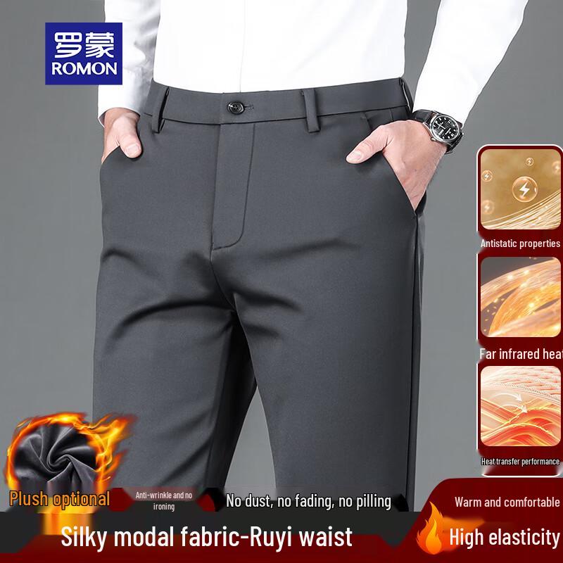 ROMON Herren Premium Business Casual Hose 34 von Joom DACH