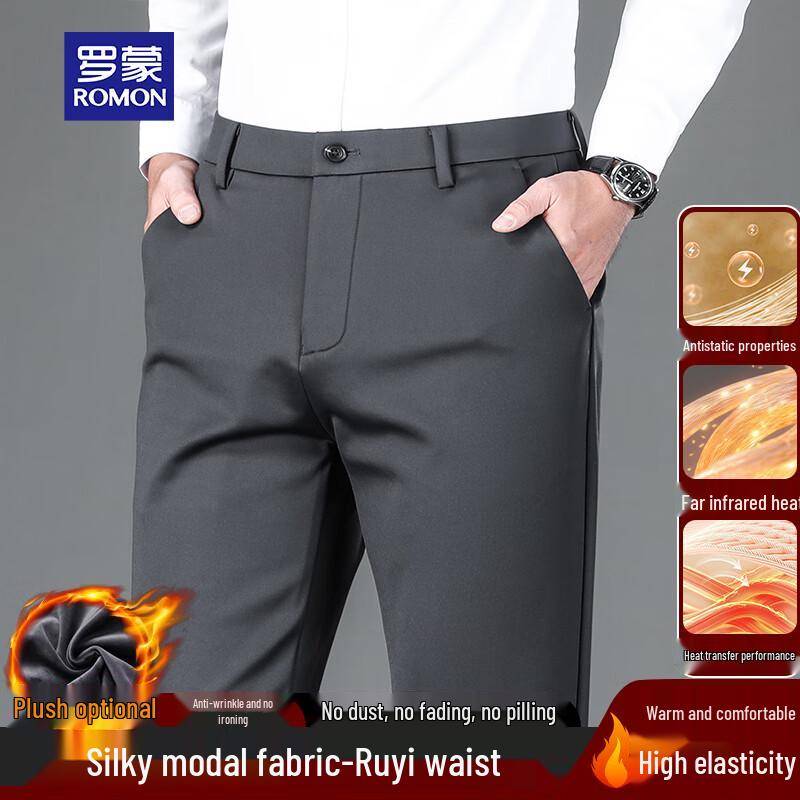 ROMON Herren Premium Business Casual Hose 34 von Joom DACH