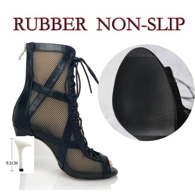 Rabatte Verkauf Tanzschuhe High Heels Ferse Für Frauen Training Damen Schwarz Outdoor Stiefel Frau Stilettos Heels 45 von Joom DACH