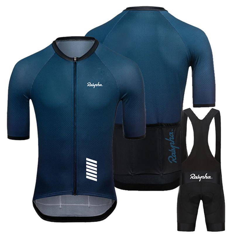 Raphaful 2023 Neue Ankunft Radfahren Shirt Sommer männer Kurzarm Radfahren Kleidung Atmungsaktivem Radfahren Bib Anzug Cycli XXL von Joom DACH