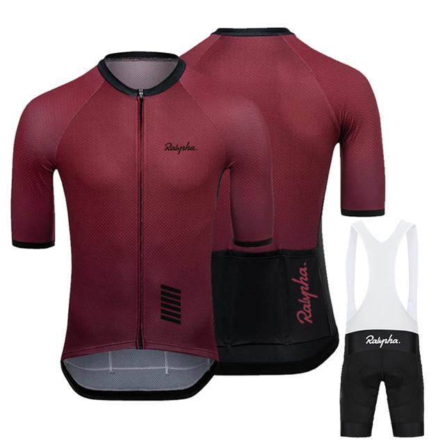 Raphaful 2023 Neue Ankunft Radfahren Shirt Sommer männer Kurzarm Radfahren Kleidung Atmungsaktivem Radfahren Bib Anzug Cycli XXXL von Joom DACH