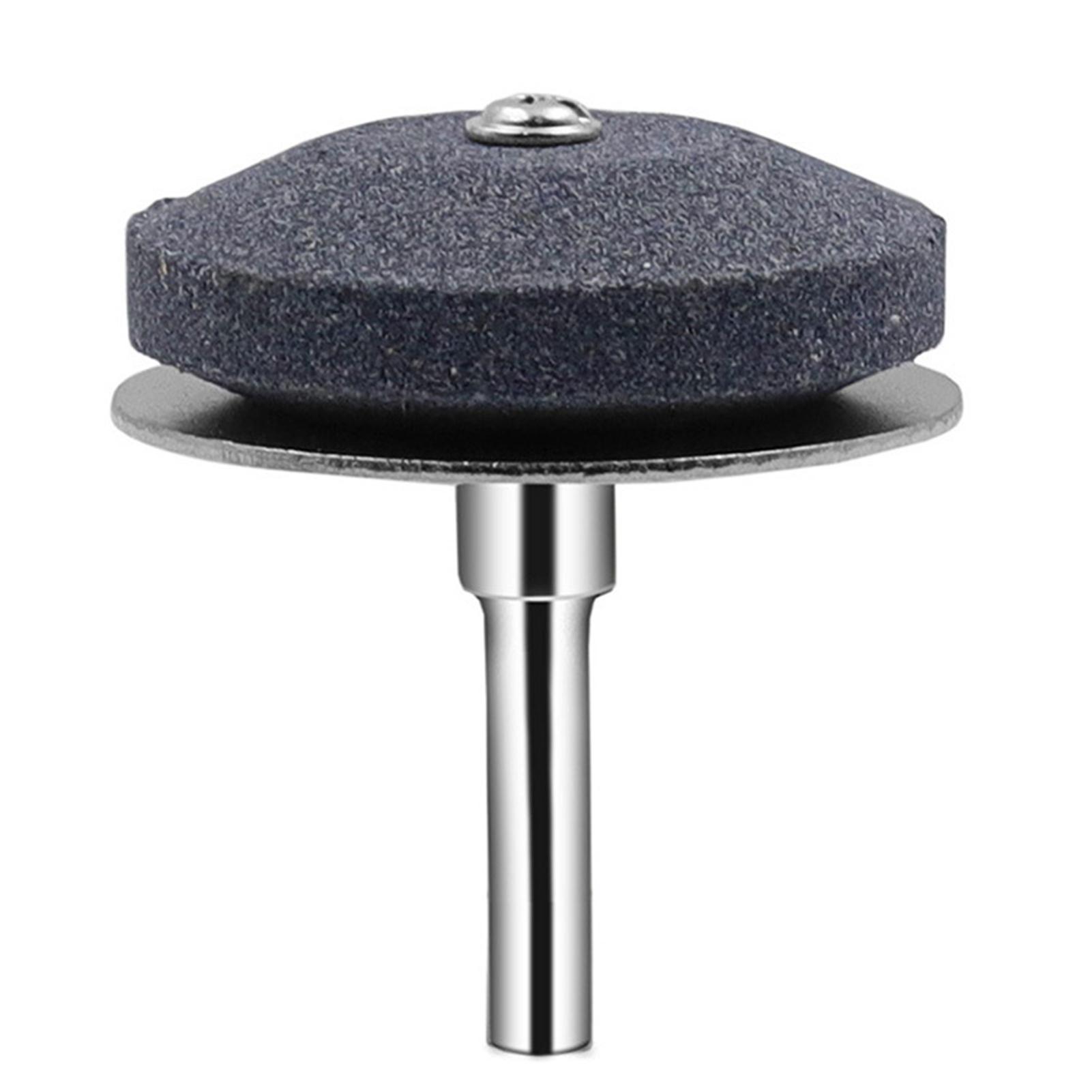 Rasenmäher-Messerschärfer, Universal-Schärfer, Schleifstein für Bohrmaschine, Handbohrmaschine 1/4 silber von Joom DACH