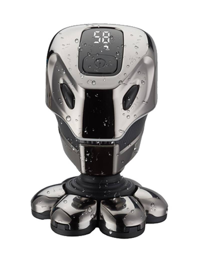 Rasierer für Männer, 5-in-1-Glattkopfrasierer, 7-Kopf-Elektrorasierer für Männer, Gesicht und Kopf, glatt, wasserdicht, kabellos Standard Edition Rasierer für Männer, 5-in-1-Glattkopfrasierer, 7-Kopf-Elektrorasierer für Männer, Gesicht und Kopf, glatt, wasserdicht, kabellos Standard Edition von Joom DACH