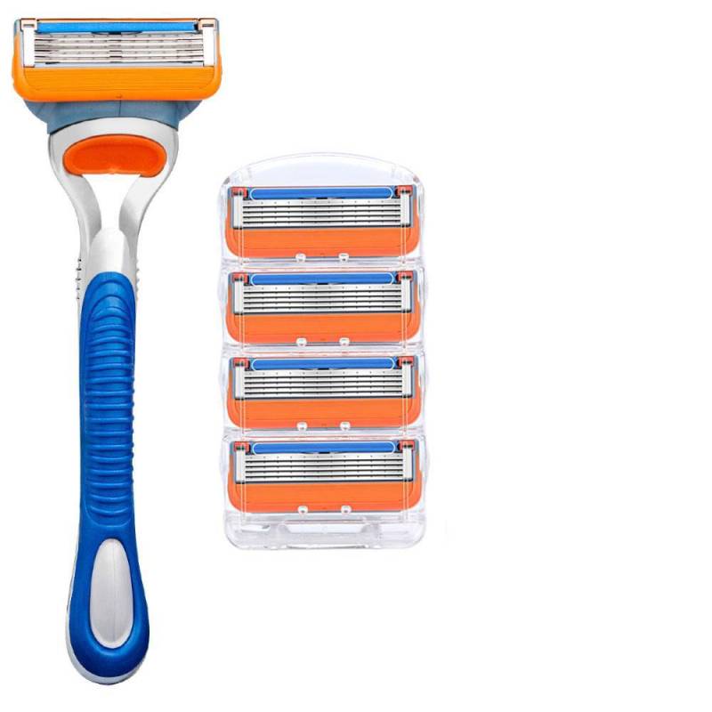 Rasierklingen Rasierklingen RasierklingenRazor Neue Klingen 5 für Männer Rasieren Sicherheit Manueller Rasierer Maschinenersatz 1handle+4blades Rasierklingen Rasierklingen RasierklingenRazor Neue Klingen 5 für Männer Rasieren Sicherheit Manueller Rasierer Maschinenersatz 1handle+4blades von Joom DACH