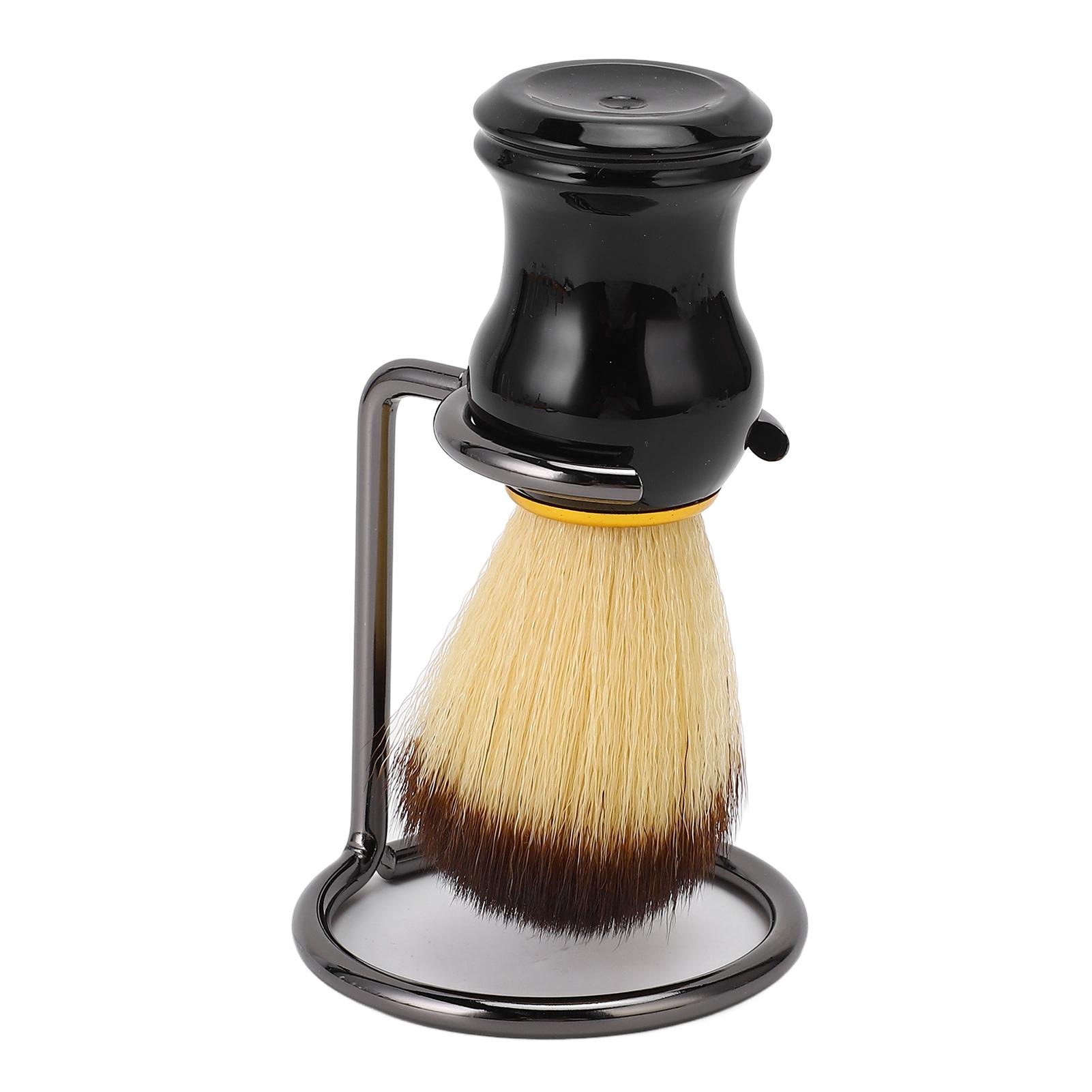 Rasierpinsel mit Ständer Herren Nassrasur Bartpinsel mit Ständer für Rasiercreme Seife von Joom DACH