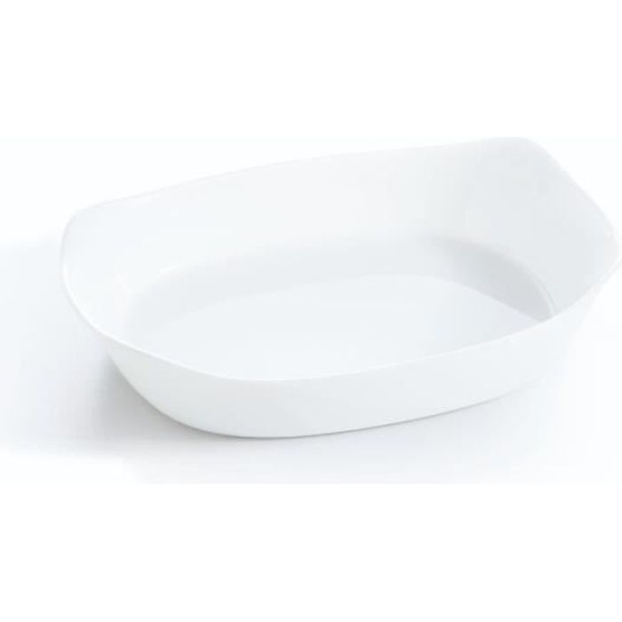 Rechteckige Auflaufform - Luminarc - Smart Cuisine Carine - 250°C - Kulinarischer Opal - 30x22 cm von Joom DACH