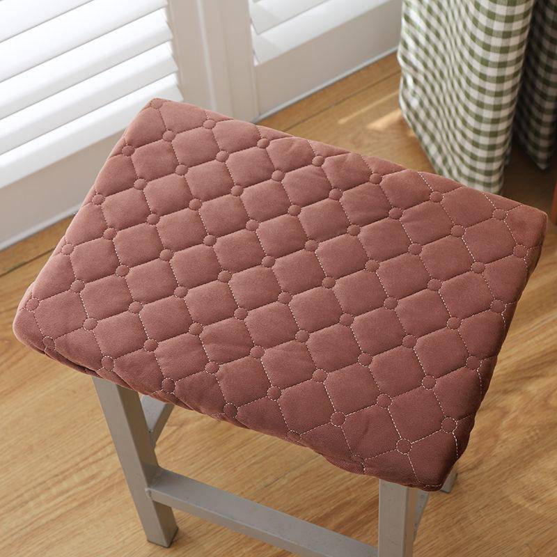 Rechteckige kleine quadratische Hockermatte Kissen Hocker Bank Set Bezug 24x34cm von Joom DACH