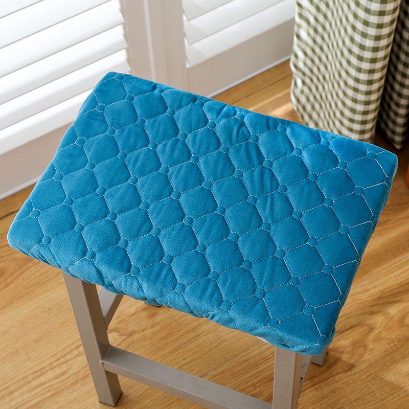 Rechteckige kleine quadratische Hockermatte Kissen Hocker Bank Set Bezug 24x34cm von Joom DACH