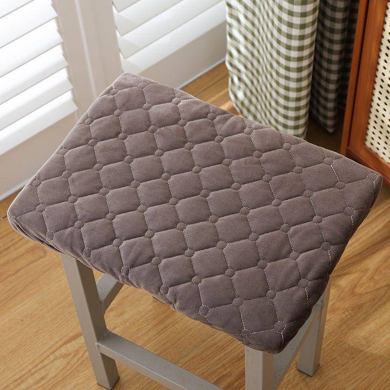 Rechteckige kleine quadratische Hockermatte Kissen Hocker Bank Set Bezug 24x34cm von Joom DACH