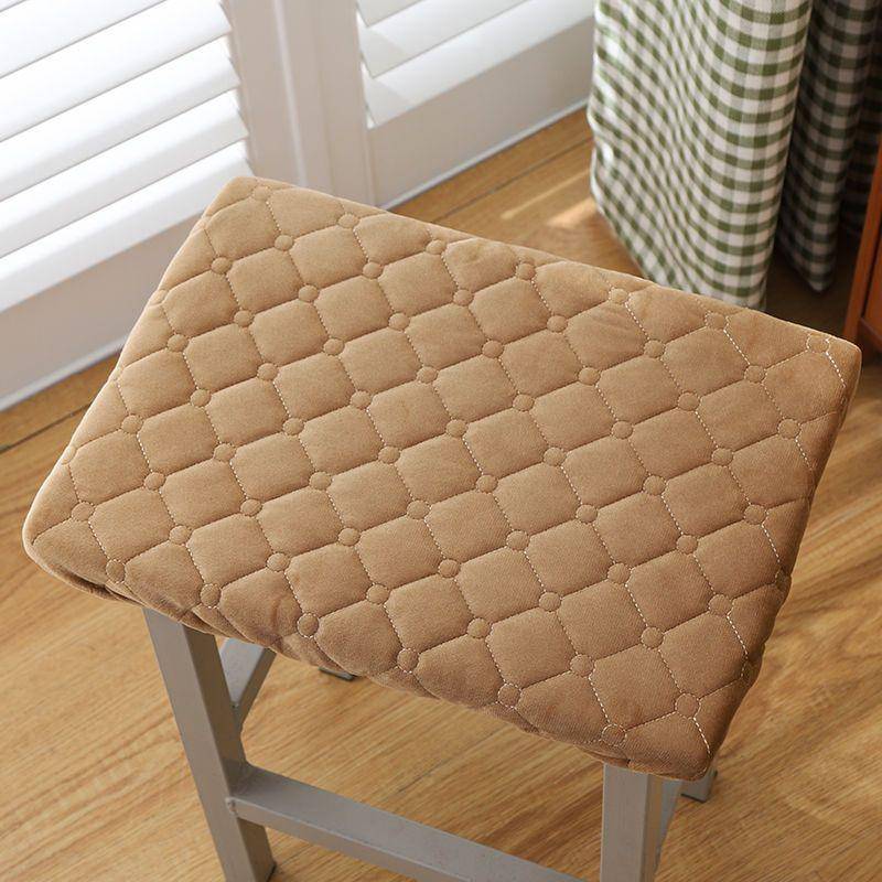 Rechteckige kleine quadratische Hockermatte Kissen Hocker Bank Set Bezug 24x34cm von Joom DACH