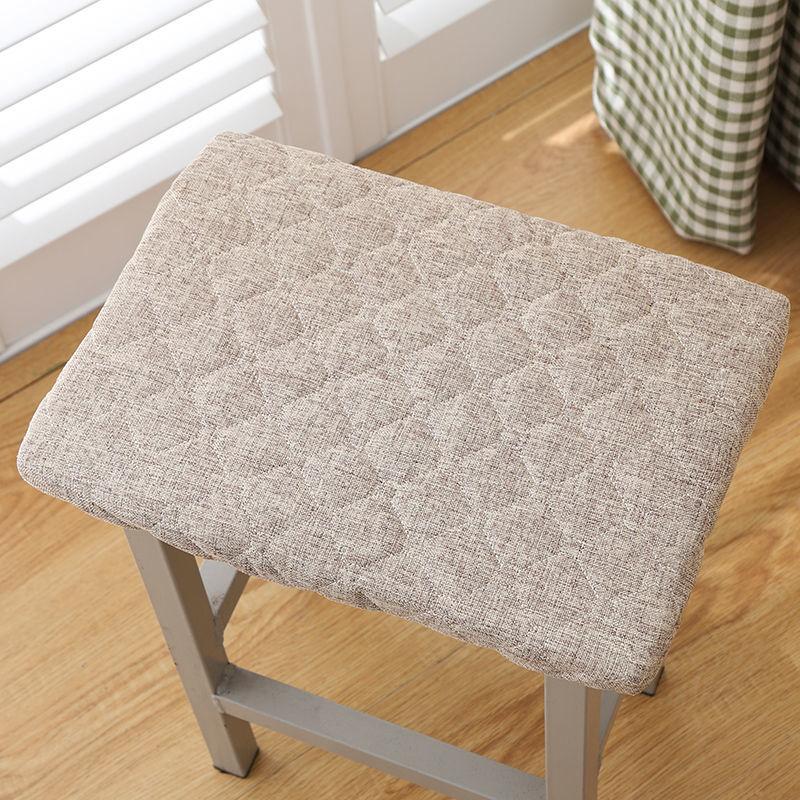 Rechteckige kleine quadratische Hockermatte Kissen Hocker Bank Set Bezug 24x34cm von Joom DACH