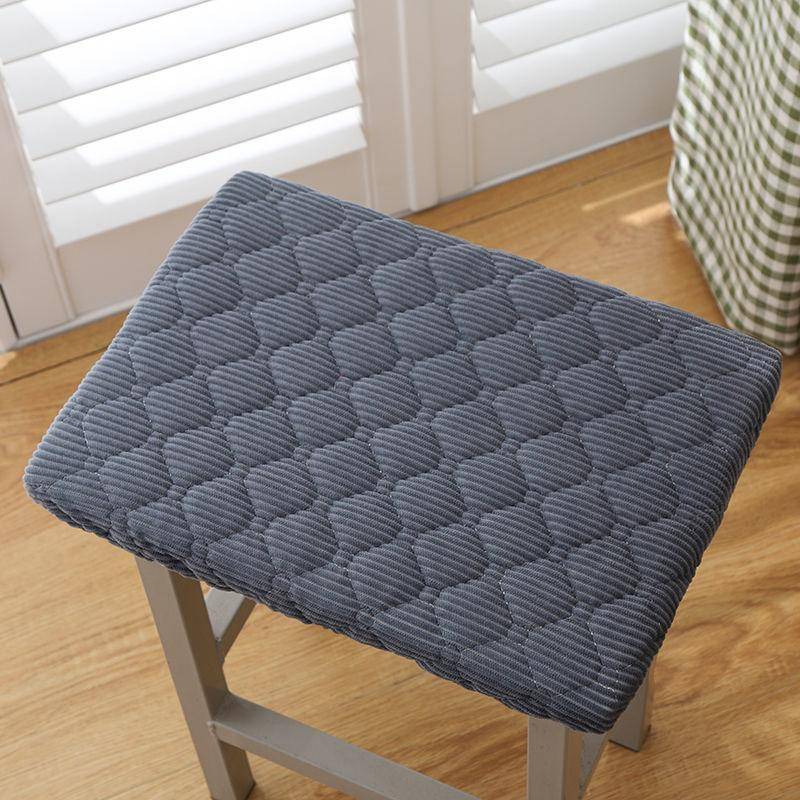 Rechteckige kleine quadratische Hockermatte Kissen Hocker Bank Set Bezug 24x34cm von Joom DACH