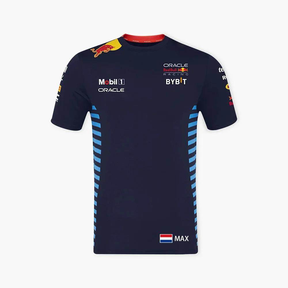 Red Bull Racing Herren T-Shirt 2025 Neu Sport Freizeit Damen 3D-gedrucktes T-Shirt Sommer Schnelltrocknend Atmungsaktiv Markenkleidung S von Joom DACH