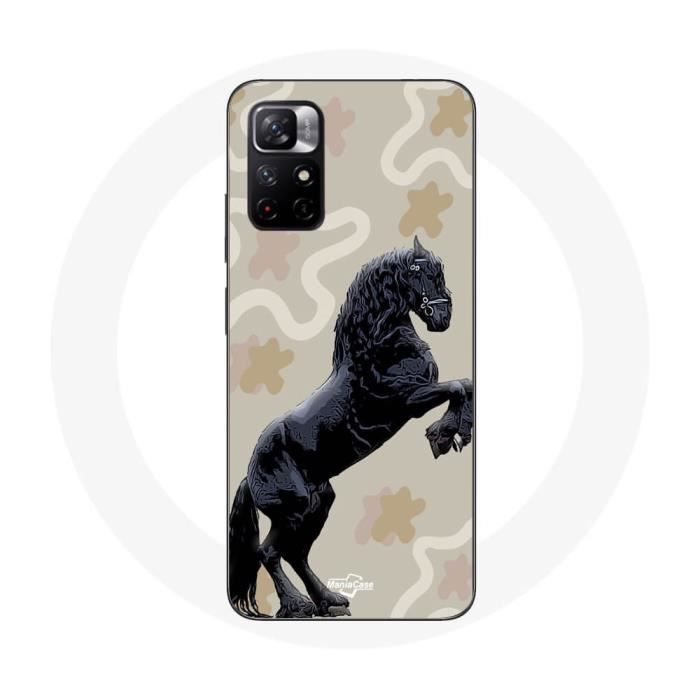 Redmi Note 11 5G Hülle Friesische schwarze Pferderasse von Joom DACH