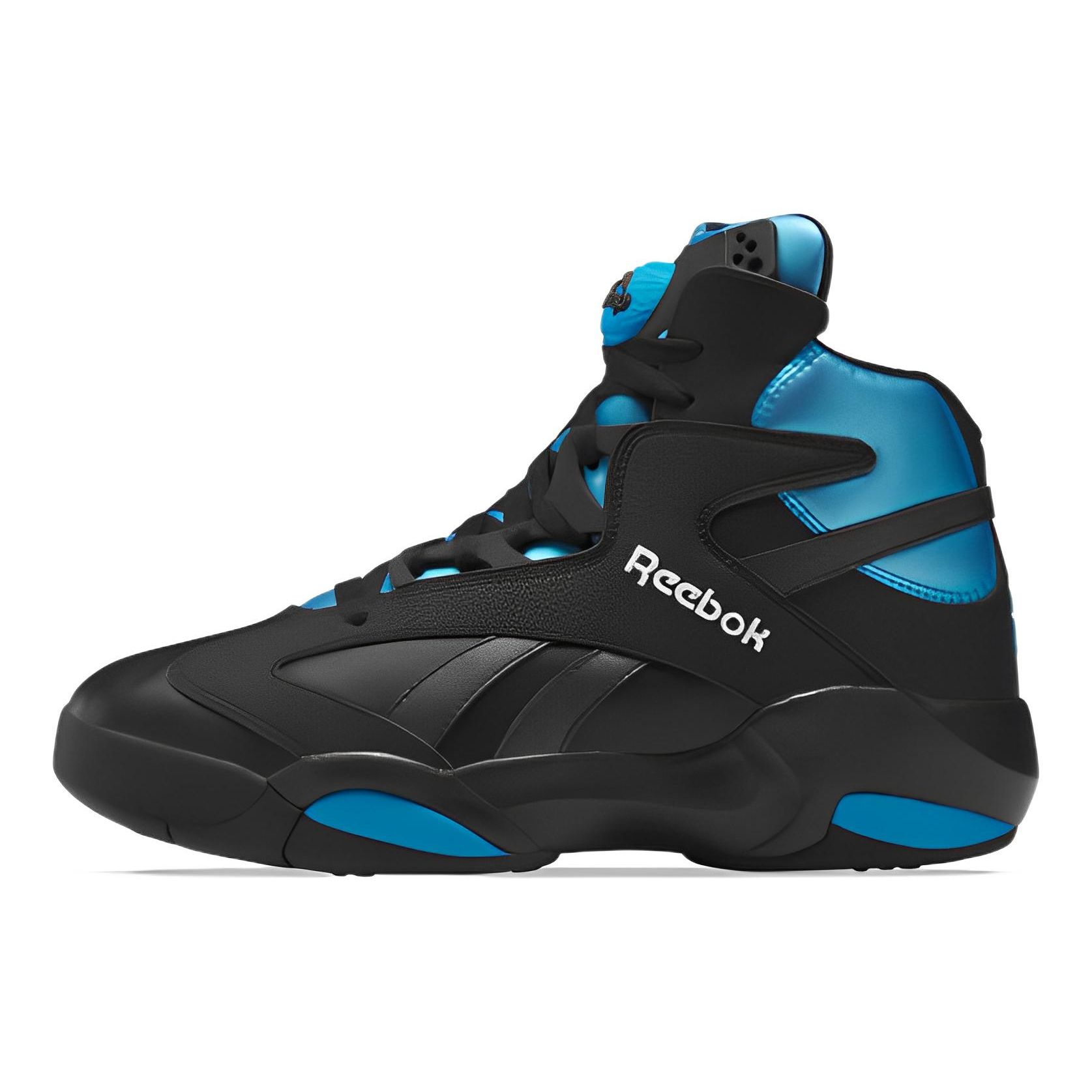 Reebok Shaq Attaq Black Azure 2023 Herren Sneakers Core-Schwarz Footwear-Weiß HR0499 44.5 von Joom DACH