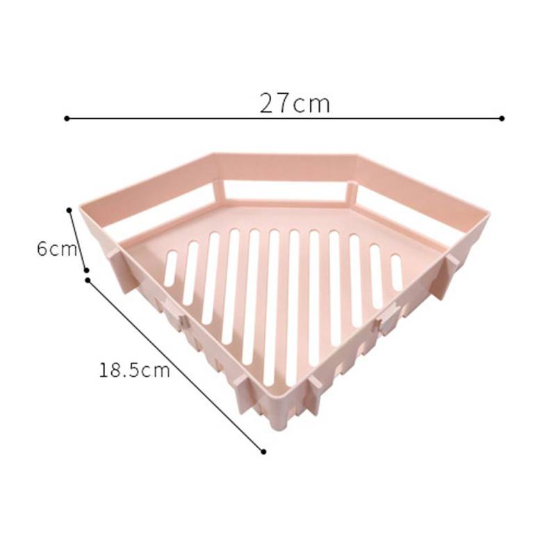 Regal Badezimmer Regal Organizer Toilette Shampoo Gel Lagerung Korb Dekoration Badezimmer Ecke Dusche Regal Rack Halter Zubehör von Joom DACH