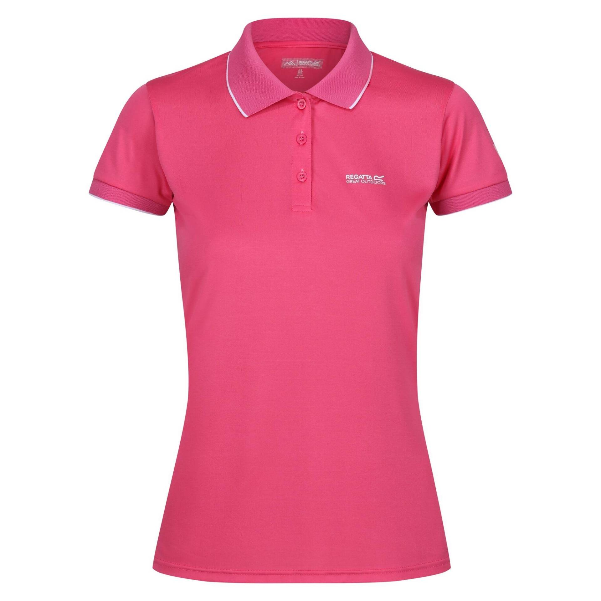 Regatta Damen/Damen Remex II Marl Active Poloshirt 8 UK flamingo rosa von Joom DACH