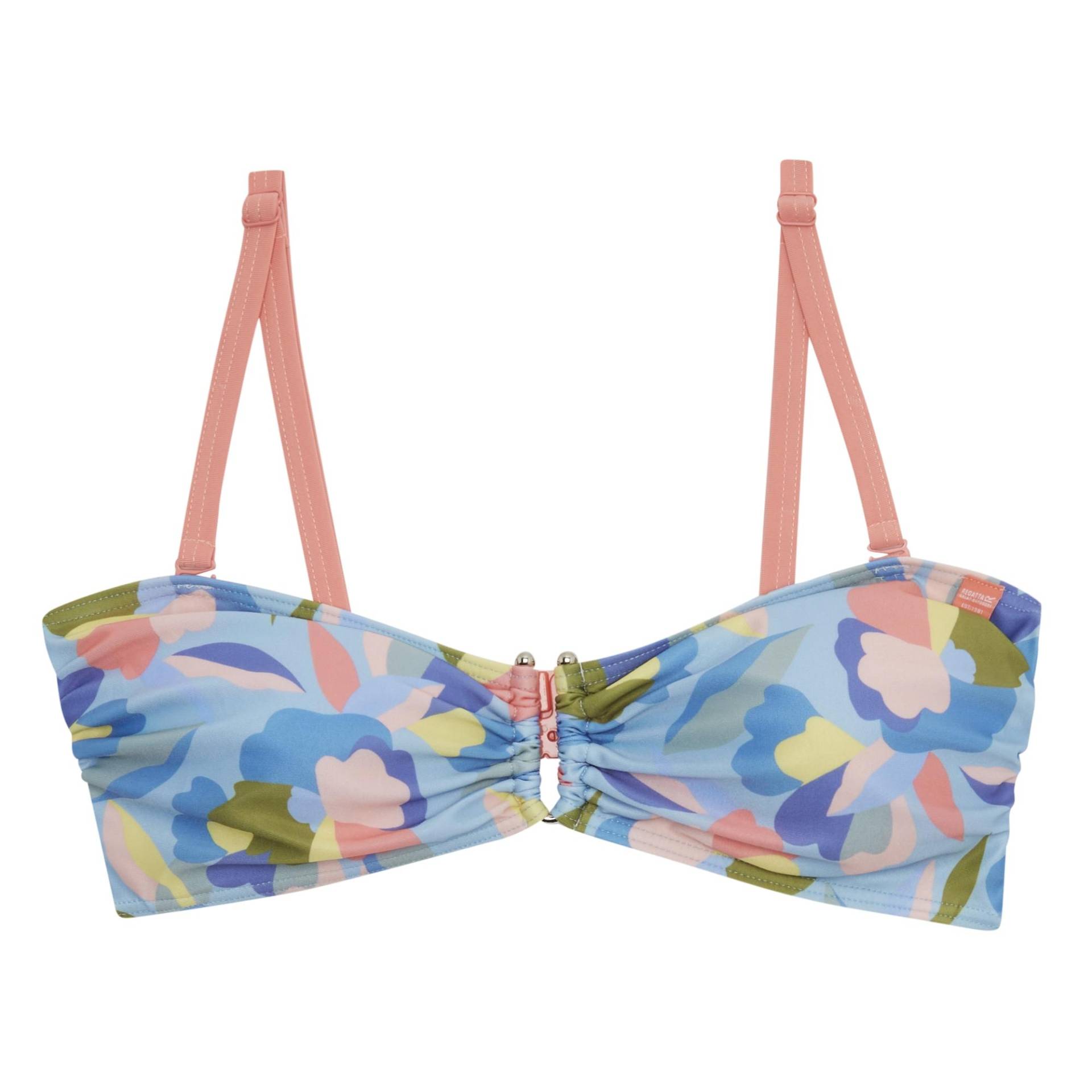Regatta Damen-/Damen-Bikinioberteil „Aceana III“ mit abstraktem Blumenmuster 14 UK rosa/blau von Joom DACH