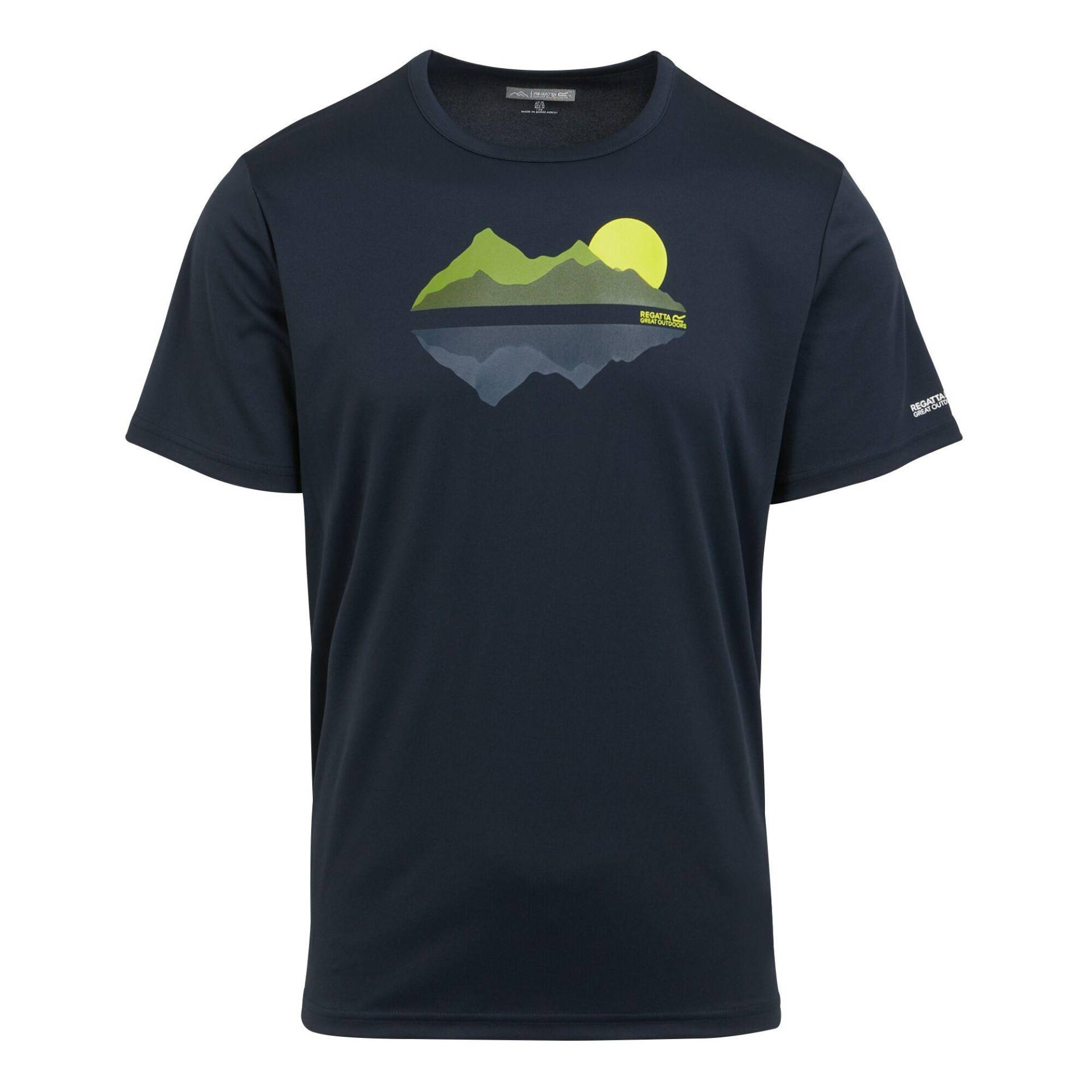 Regatta Herren Fingal VIII Mountain T-Shirt 4XL dunkelblau von Joom DACH