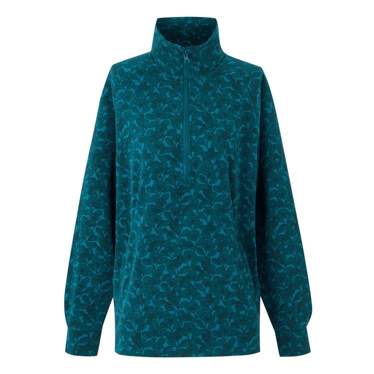 Regatta Orla Kiely Birdy Midlayer mit halbem Reißverschluss für Damen 8 UK blau von Joom DACH