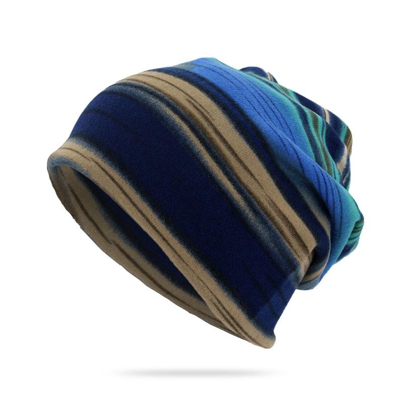 Regenbogen gestreifte Beanie-Kappe, weich, dünn, gestrickt, für den Außenbereich, warme Skullies, Pullover-Mütze, Dual-Use-Damen, lässige Motorhaube Regenbogen gestreifte Beanie-Kappe, weich, dünn, gestrickt, für den Außenbereich, warme Skullies, Pullover-Mütze, Dual-Use-Damen, lässige Motorhaube von Joom DACH
