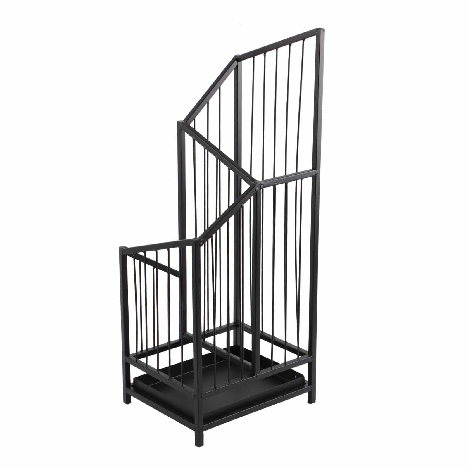 Regenschirmständer Haushalt Metall Leuchtende Farbe Stabil Kleiner Regenschirm Aufbewahrungsständer für Eingangsbereich Weiß schwarz von Joom DACH