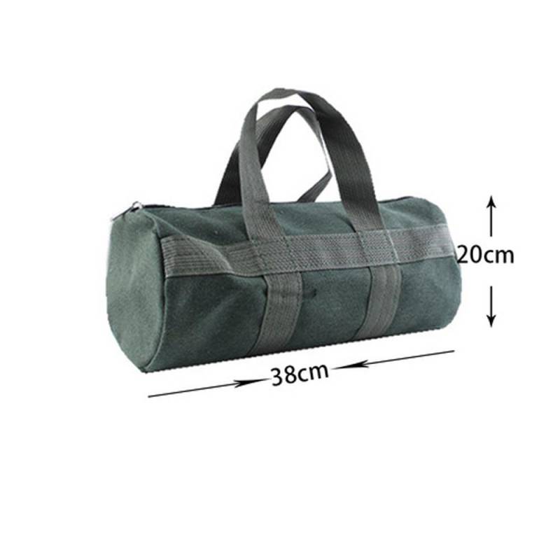 Reinigungs-Organizer Werkzeugaufbewahrungstaschen Canvas Werkzeugtasche Langlebige Reparaturtasche green-38*20cm von Joom DACH