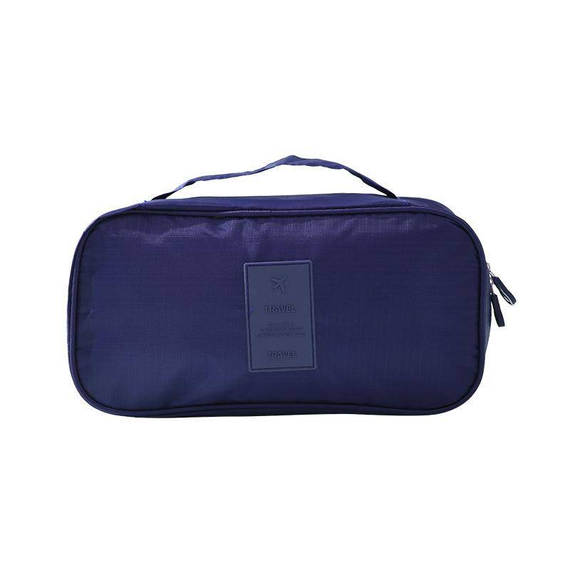 Reise-Multifunktions-Kleidung, Unterwäsche, separate Aufbewahrungstasche, BH-Aufbewahrungstasche, Mama-Tasche, Reisezubehör navy blau von Joom DACH