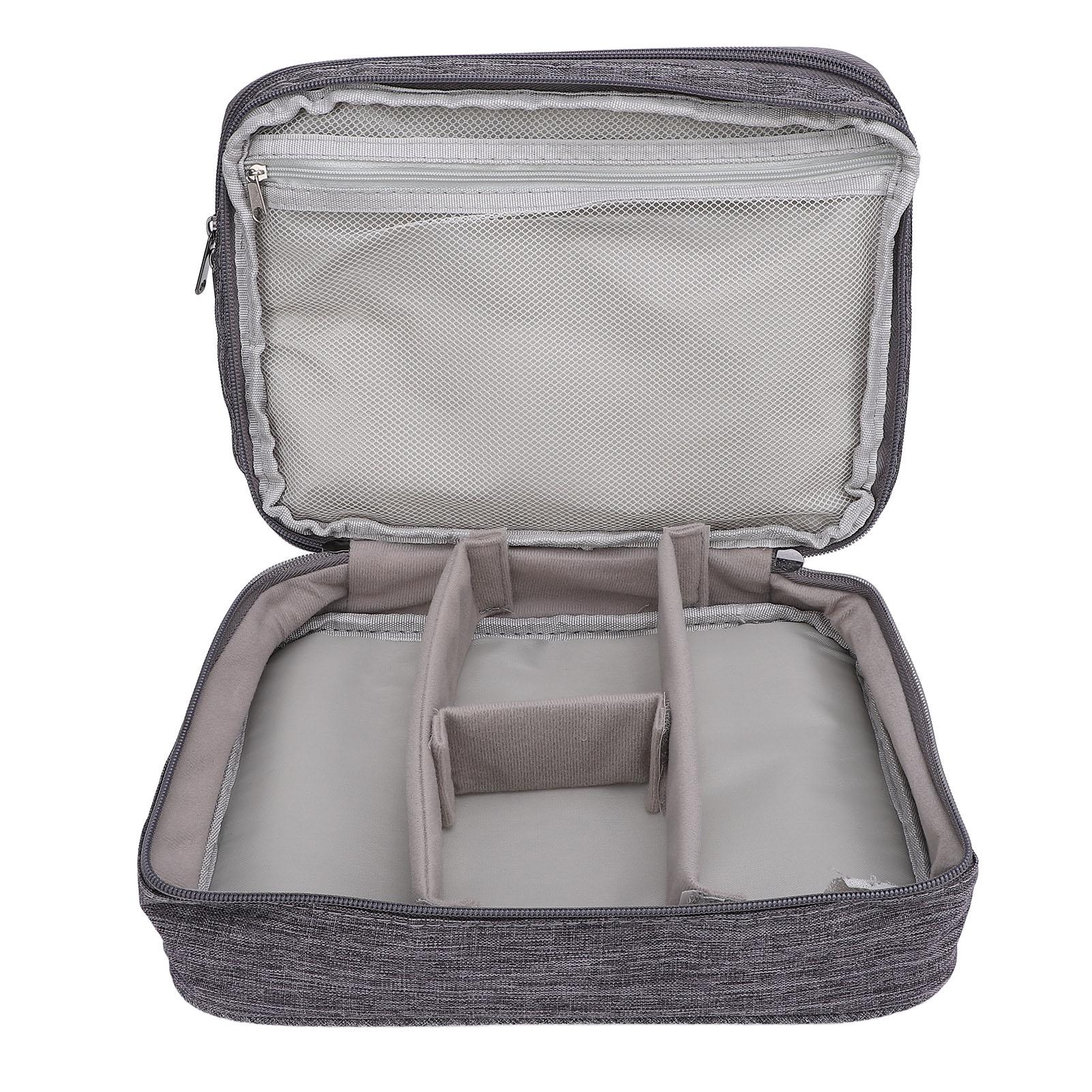 Reisekabel-Organizer-Tasche Elektronik-Organizer Doppelschichtiges Tragbares Kabelaufbewahrungsetui für Daten von Joom DACH