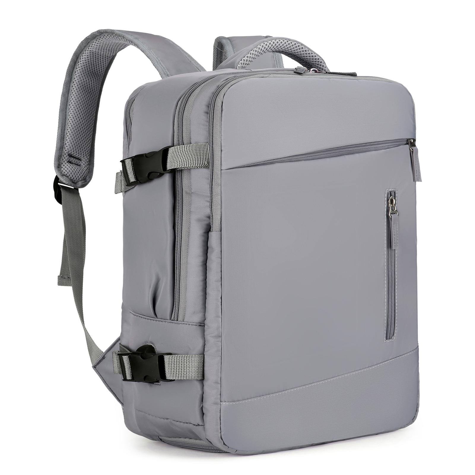 Reiserucksack, Handgepäck, Flugzulassung, Camping- und Wanderrucksack, Business-Laptop-Rucksack für Männer 2215 graue Reiserucksack, Handgepäck, Flugzulassung, Camping- und Wanderrucksack, Business-Laptop-Rucksack für Männer 2215 graue von Joom DACH