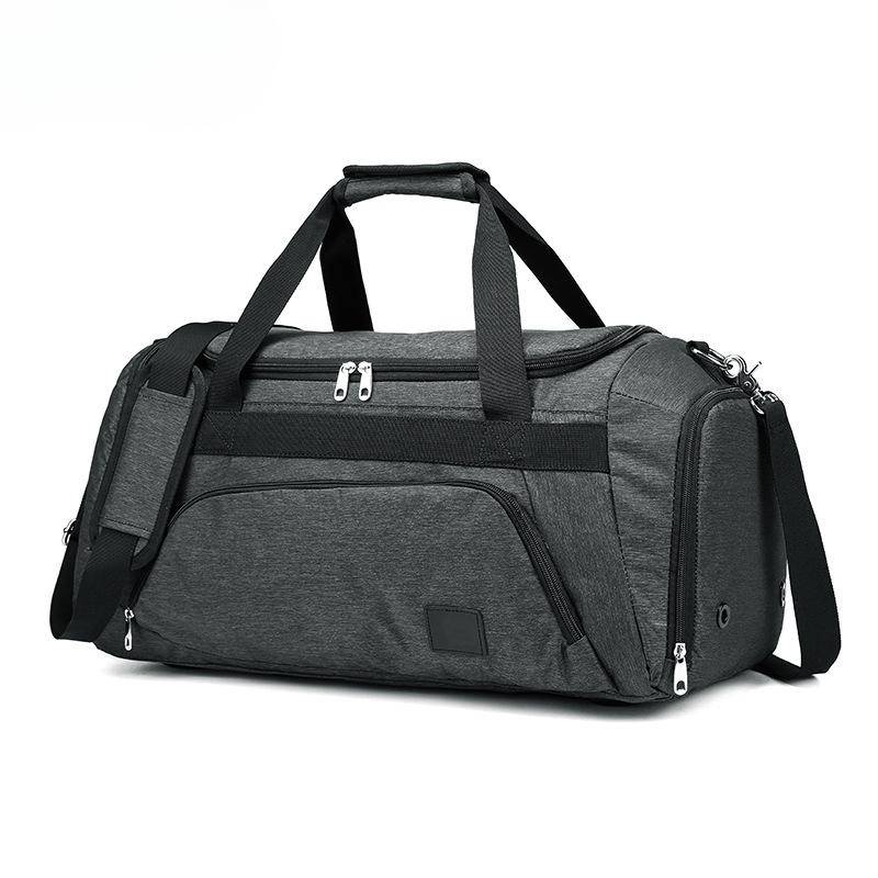 Reisetasche aus Oxford-Gewebe Herren Tragbarer Yoga-Rucksack Herren-Tasche Sporttasche Faltbare Duffle-Tasche Baseballtasche schwarz von Joom DACH