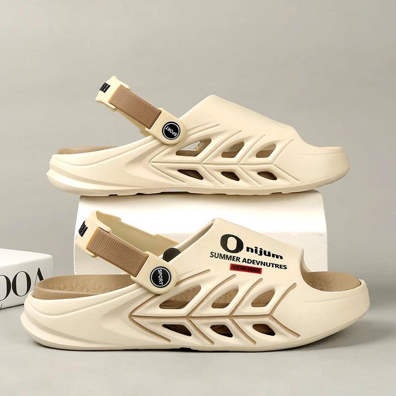 Replik Marke Sandalen Mann Sommer Herren Sandale Hochwertige Schuhe Herren Weiche Sandalen für Männer Sandel Herren Hausschuhe Slipers 40-41 von Joom DACH