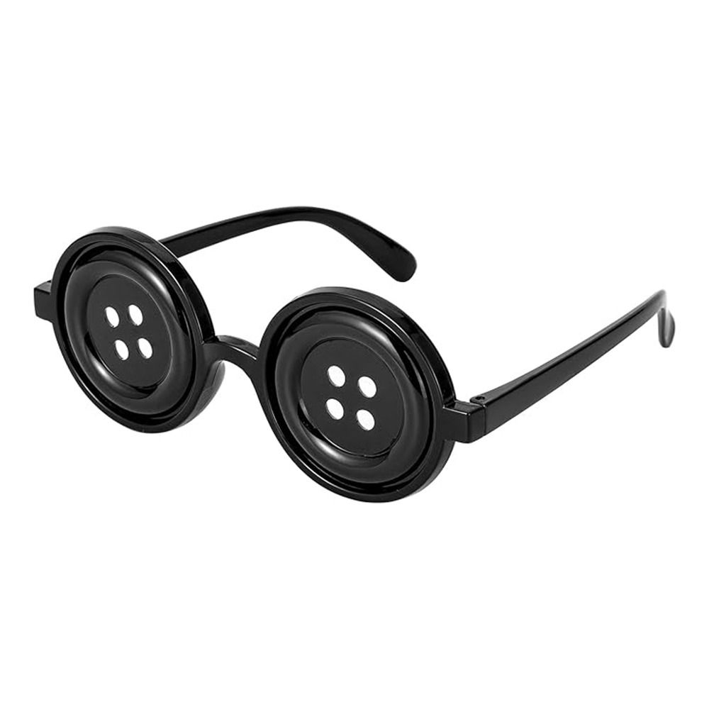 Harz Brillen Cosplay Kostüm Accessoire Halloween Brillen Geschenk Knopf Augen Brillen Kinder A von Joom DACH