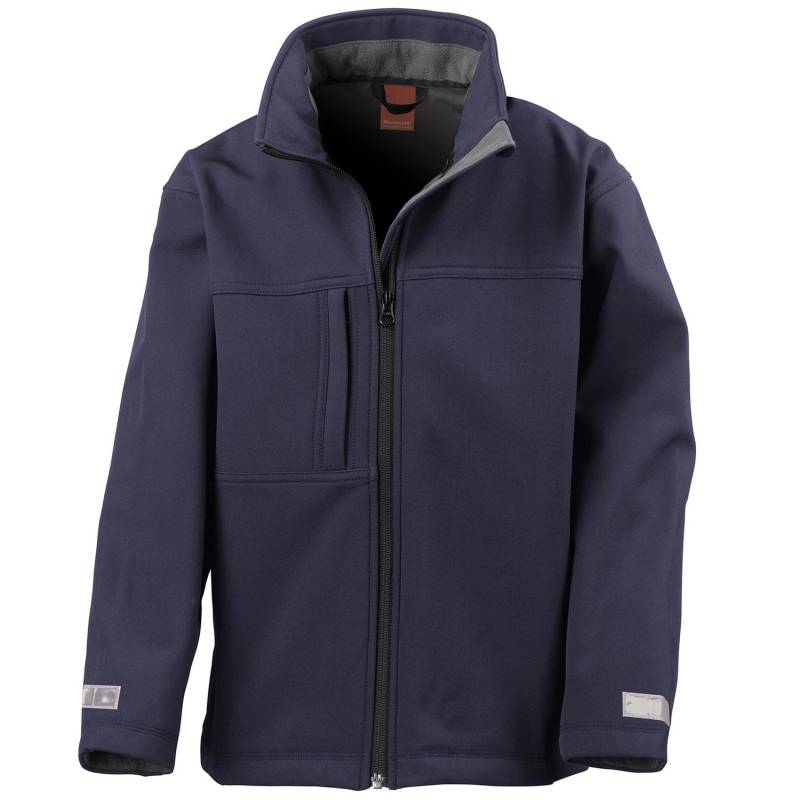 Result Kinder/Kinder Klassische Softshelljacke 9-10 Years dunkelblau von Joom DACH