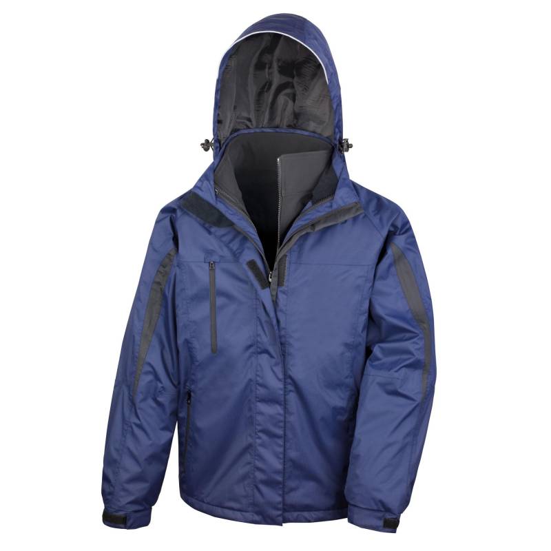 Result Herren Journey 3-in-1-Softshelljacke 3XL schwarz/dunkelblau von Joom DACH