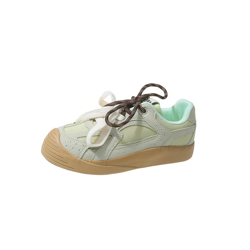 Retro Atmungsaktive Cortez Damen Sommer Neue Mode All-Match Casual Sports Moral Trainingsschuhe 40 grün von Joom DACH