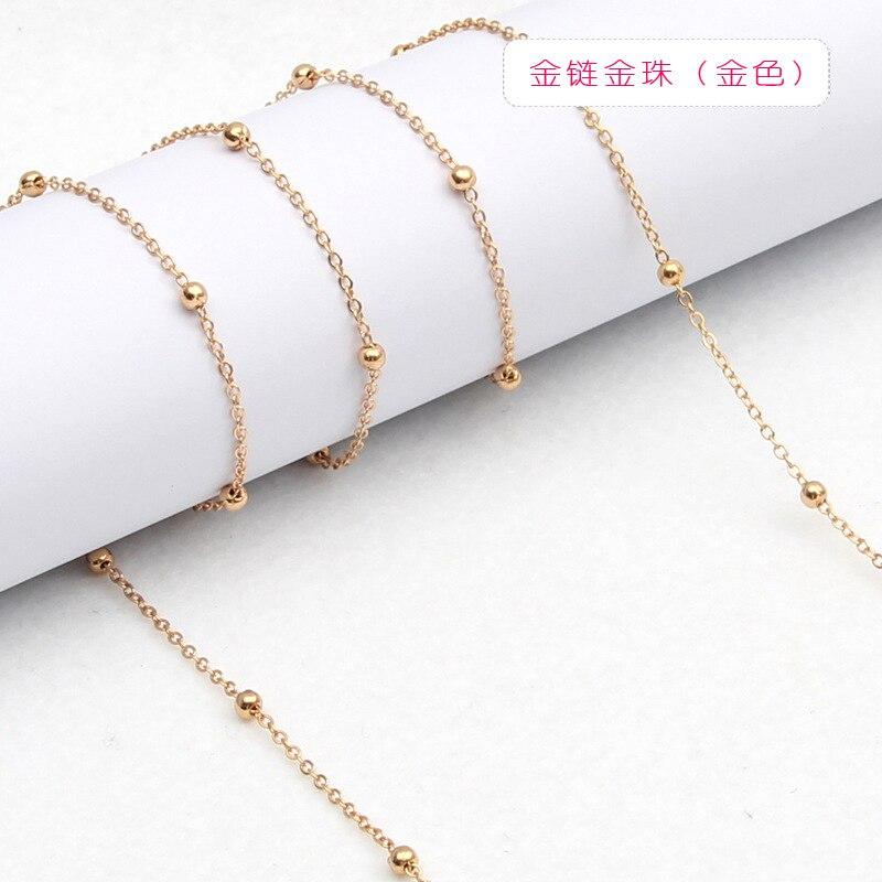 Retro Helle Metall Sonnenbrille Kette Riemen Lanyards Gold Farbe Lesebrille Hängen Seil Gläser Kette Halter Schnur Lanyard gold von Joom DACH